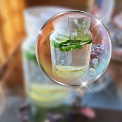 A picture of Detox water.