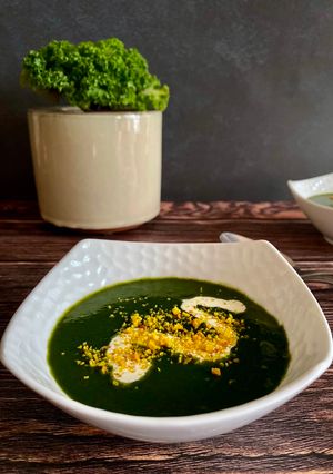 Une photo de Potage de cresson