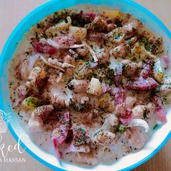 A picture of Dahi chat.