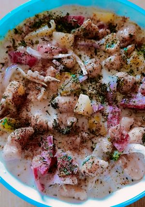 A picture of Dahi chat.