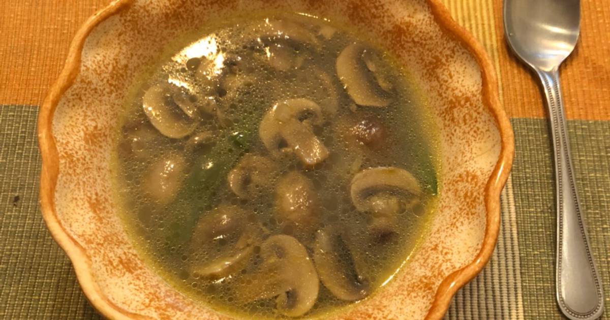 Sopa de hongos Receta de Codiego- Cookpad