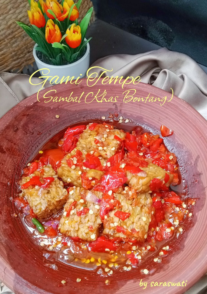 Foto resep Gami Tempe (Sambal Khas Bontang)