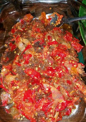 Foto resep Dendeng balado ayo#kita berbagi