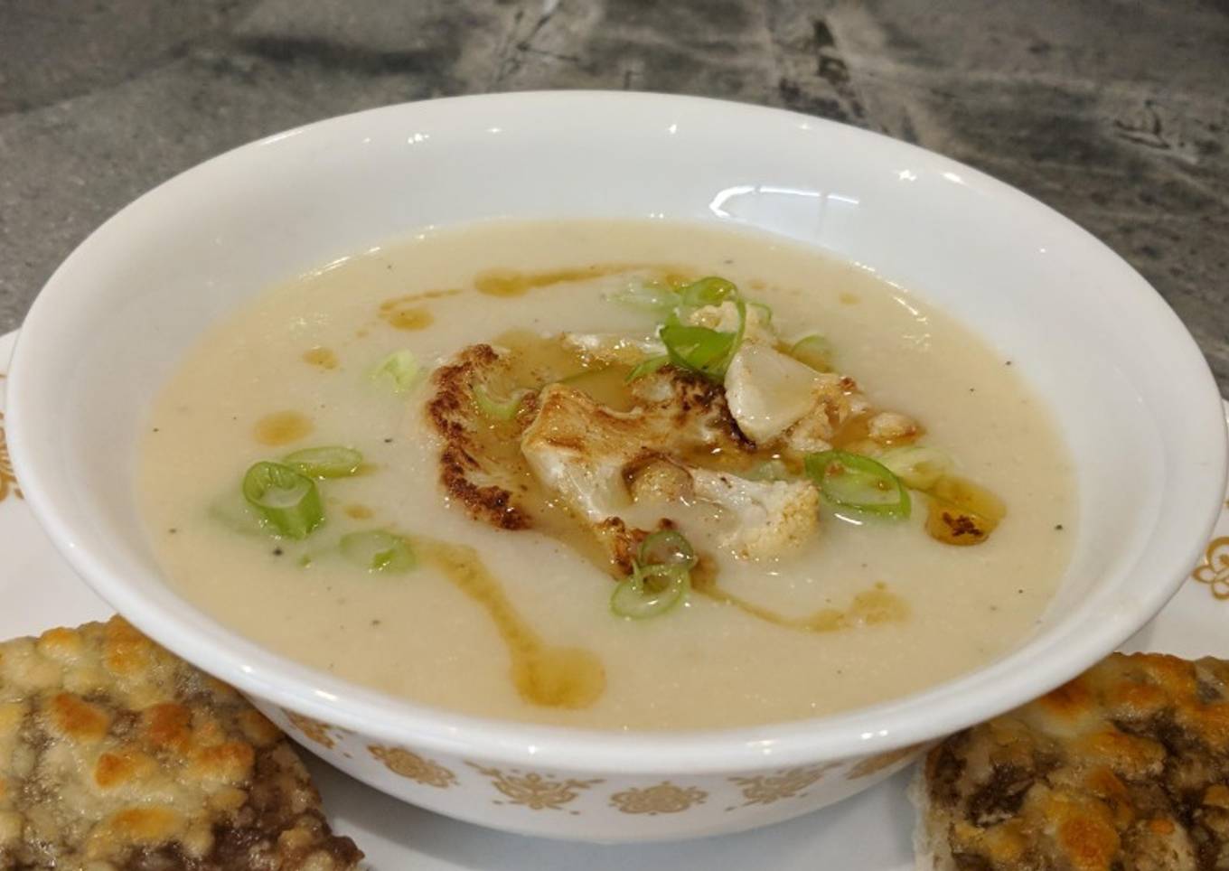 Cauliflower Soup with Brown Butter