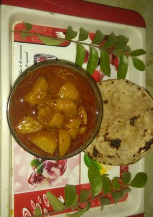 બટેકા નું રસા વાળુ શાક (Bateka Nu Rasa Valu shak Recipe in Gujarati) રેસીપી મુખ્ય ફોટો