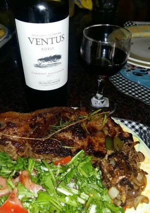 Una foto de Bife de chorizo al romero