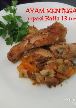 Foto resep Ayam Mentega Mpasi 13m+