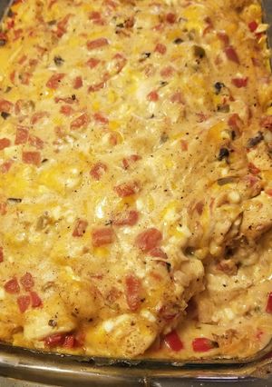 A picture of KING RANCH Chicken Casserole.