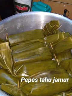 Foto resep Pepes Tahu Jamur Bayam