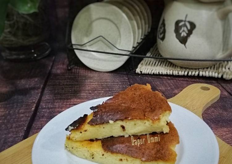 Resep Basque Burnt Cheese Cake Anti Gagal