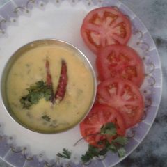 Vegetable besan kadi A picture of Vegetable besan kadi.