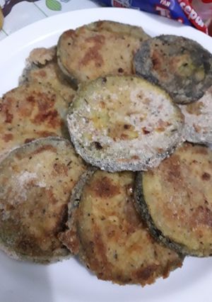 Una foto de Milanesas de zapallito