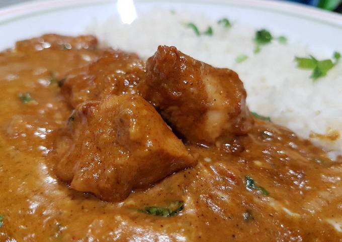 Student Meal: Butter Chicken - Murgh Makhani (simplified)