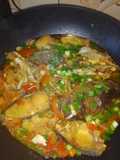 Asam pedas manis ikan jambal