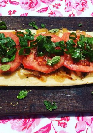 Una foto de Bruschettas