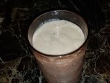 Banana and Apple Milk Shake