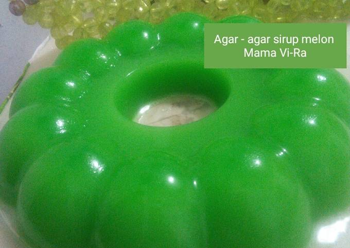 Agar - agar sirup melon