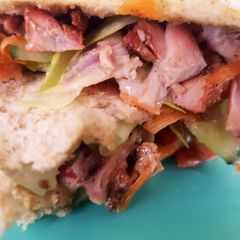 A picture of Sandwich from left overs.