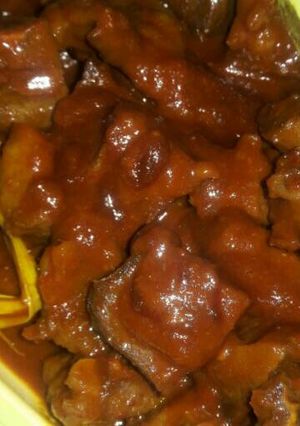 Foto resep Hati Sapi masak Kecap