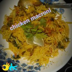 Chicken macroni A picture of Chicken macroni.