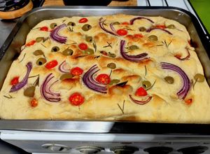 Una foto de Focaccia