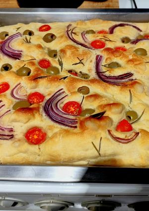 Una foto de Focaccia