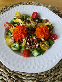 Una foto de Ensalada de lentejas