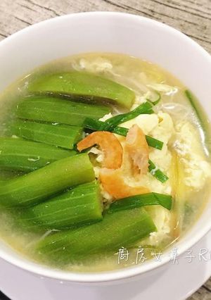 絲瓜蛋麵線 的食譜成品照片