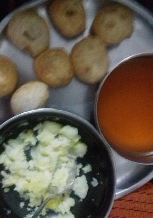 A picture of Pani puri.
