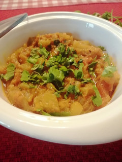 A picture of Lauki ki sabzi.