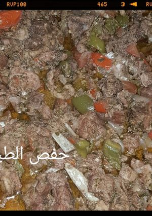 صورة لوصفة لحم بالفخار على الجمر