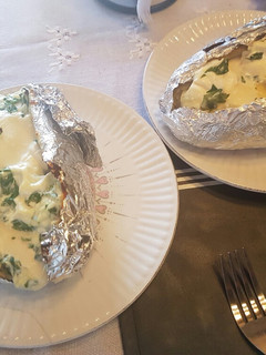 Una foto de Papas Rellenas al horno con queso