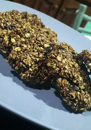 Una foto de Galletas de Banana y Avena