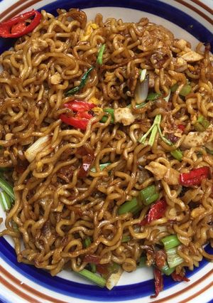 Foto resep Mie goreng baso