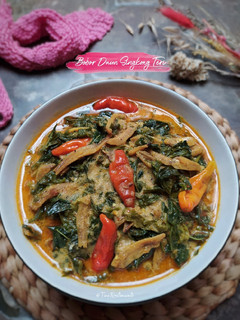 Foto resep Bobor Daun Singkong Teri