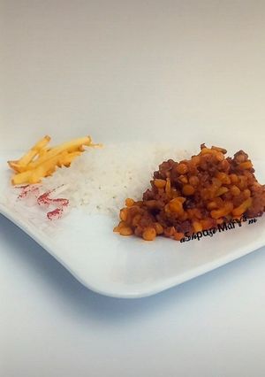 عکسی از دستور قیمه خشک اردبیل