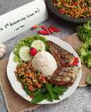 Sego Sambel ala Cak Uut khas Malang