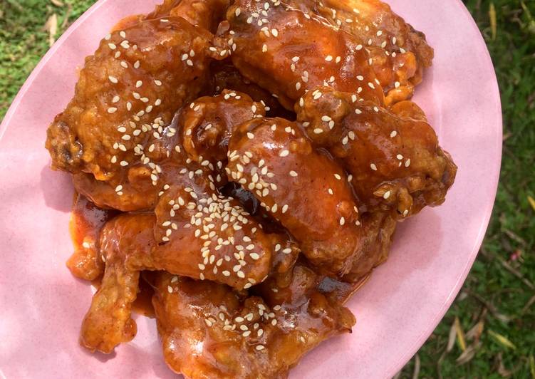 Resep Spicy chicken wings yang Enak