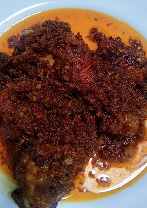 Foto resep Ayam Bumbu Hitam Madura