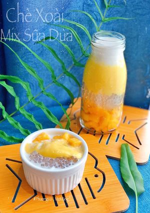 Hình của món Chè Xoài Mix Sữa Dừa.