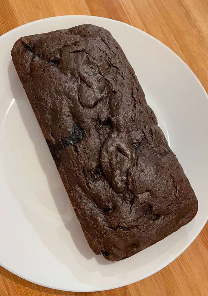 Una foto de Budín Keto Cacao y Arándanos