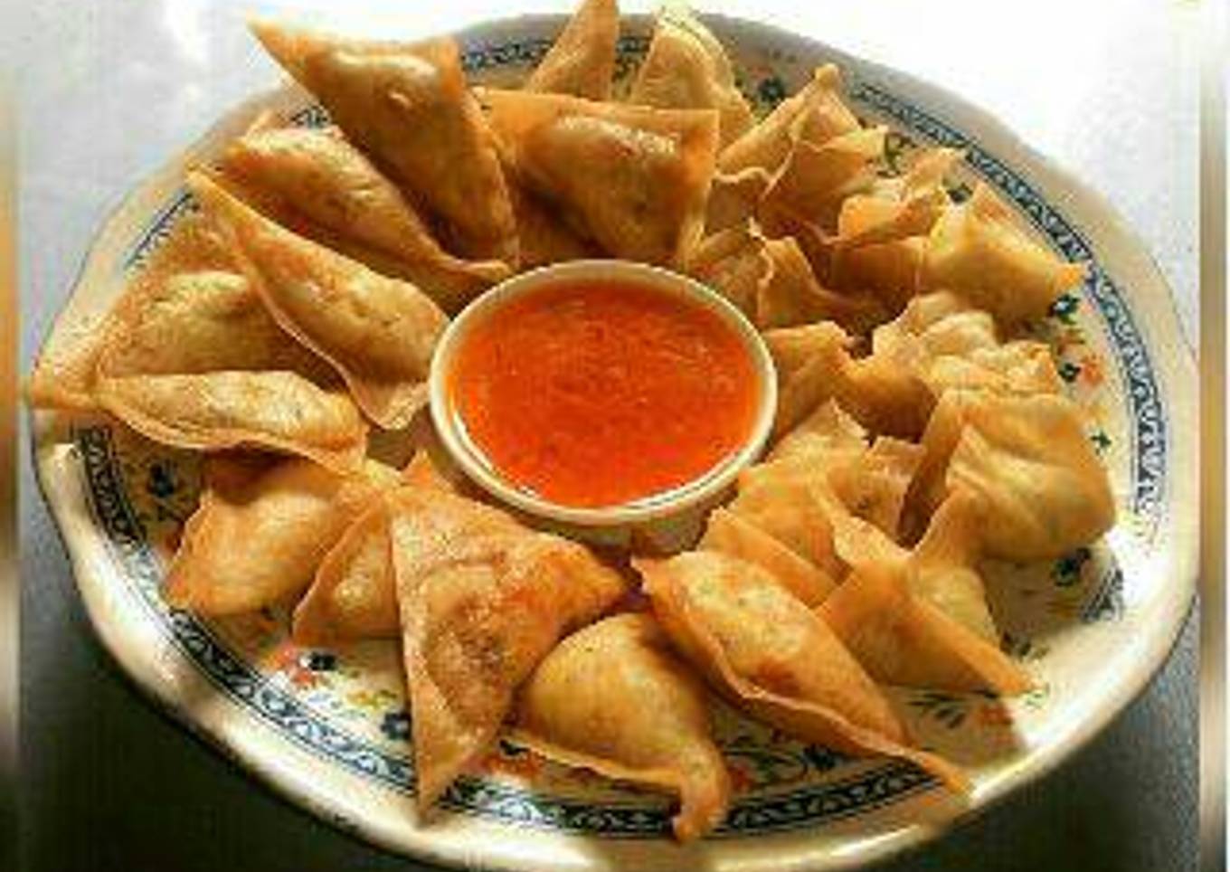 Siomay isi ayam cincang