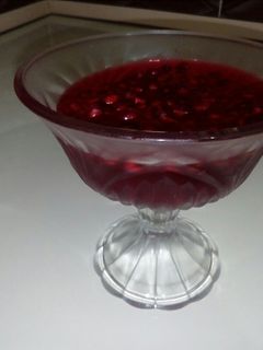 عکسی از دستور ژله انار