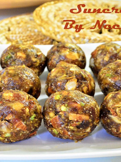 A picture of Dates and Nuts Truffles | No Sugar & No Jaggery.