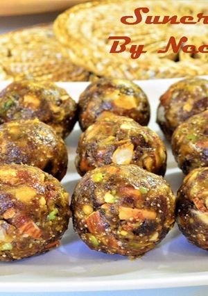 A picture of Dates and Nuts Truffles | No Sugar & No Jaggery.