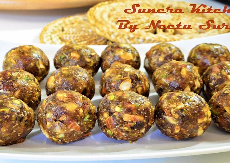 Simple Way to Prepare Speedy Dates and Nuts Truffles | No Sugar &amp; No Jaggery