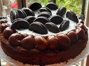 Una foto de torta brownie