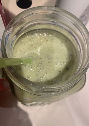 Una foto de Batido de kiwi 🥝
