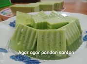 Gambar agar agar santan