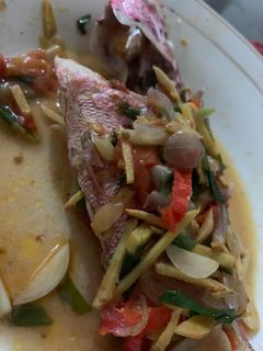 Foto resep Steam kakap merah